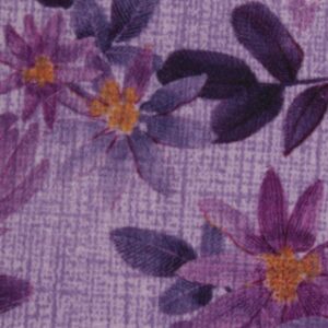 TAPICERÍA FLORES MORADA