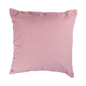 COJÍN DE TELA SUAVE EN COLOR SALMÓN - COLECCIÓN MILÁN